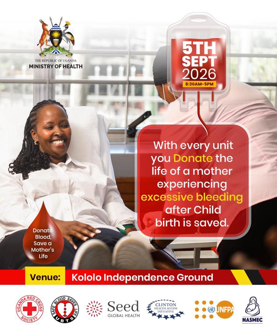 Join Mrs. Charlotte Kainerugaba in Blood Donation Drive at Kololo